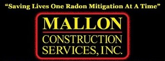 Logo, MALLON CONSTRUCTION SERVICES, INC. - Radon Mitigation